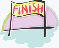 Finish line image